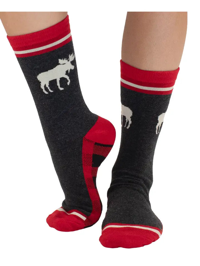 Moose Caboose Crew Sock One Size