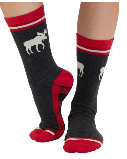 Moose Caboose Crew Sock One Size