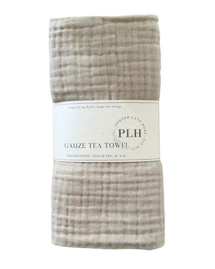 Gauze Fringe Tea Towel Set