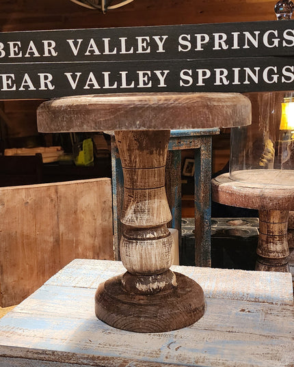 Bear Valley Springs Skinny Wooden Sign