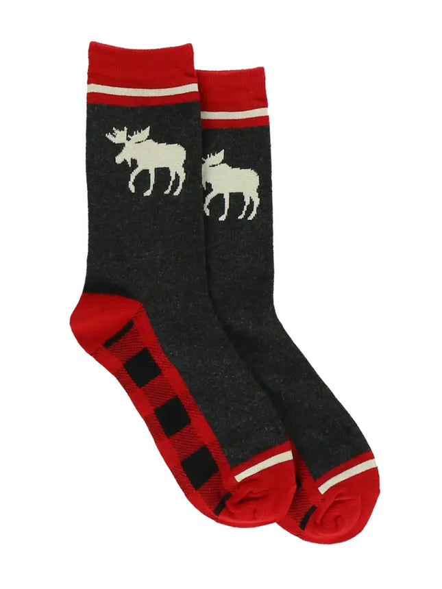 Moose Caboose Crew Sock One Size