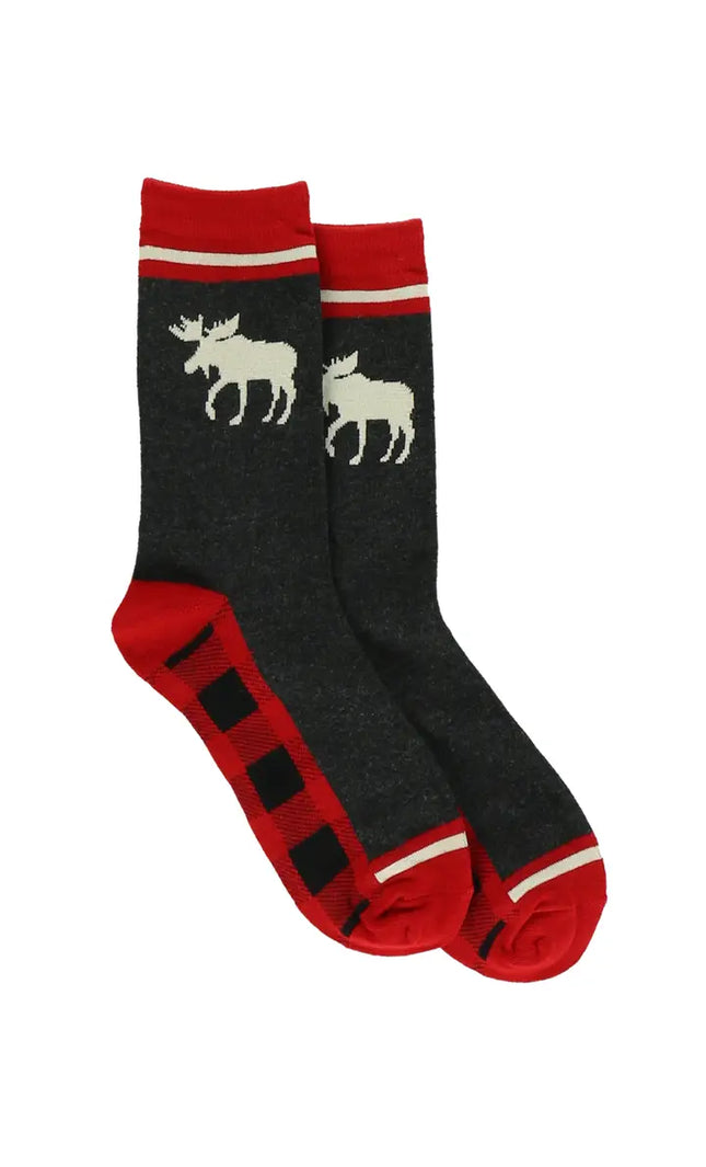 Moose Caboose Crew Sock One Size