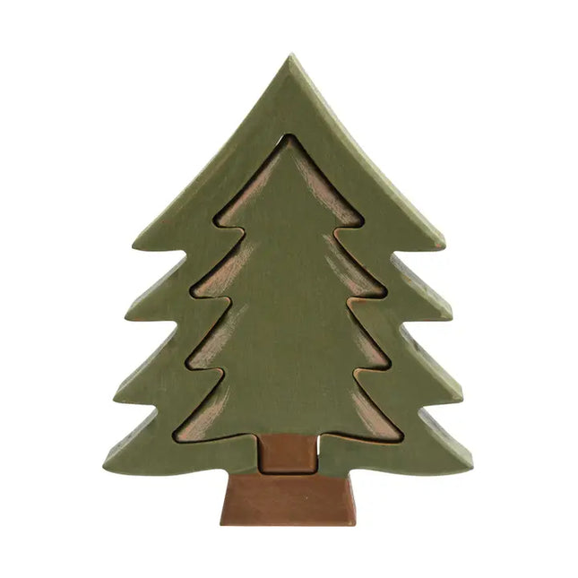 2/Set, Wooden Christmas Tree Cutouts