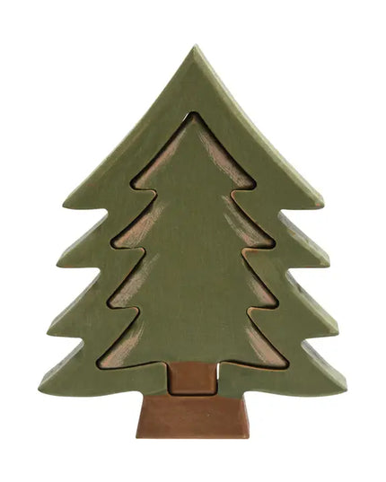 2/Set, Wooden Christmas Tree Cutouts