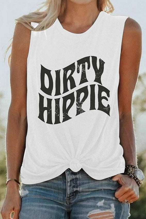 Dirty Hippie White T