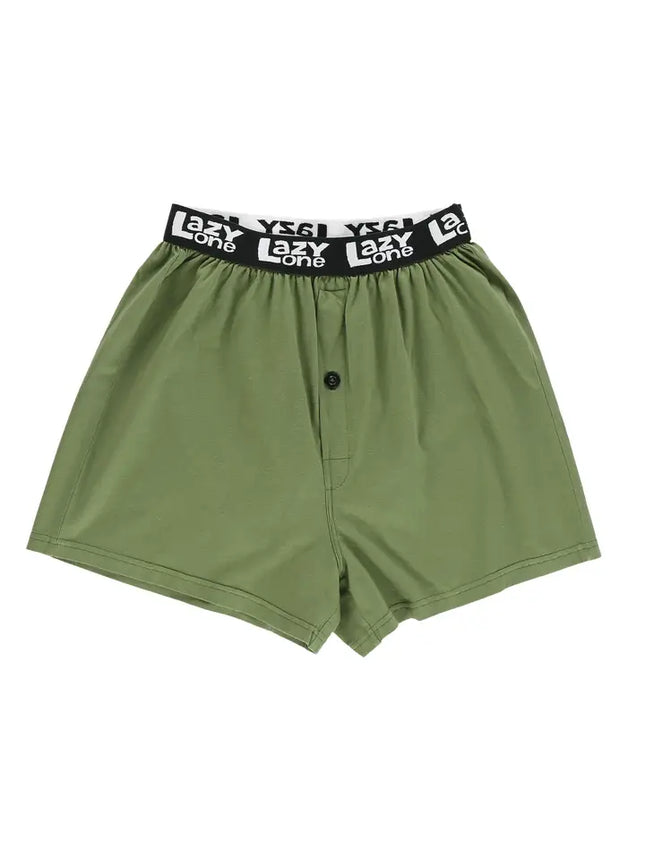 Sascrotch Green Boxer