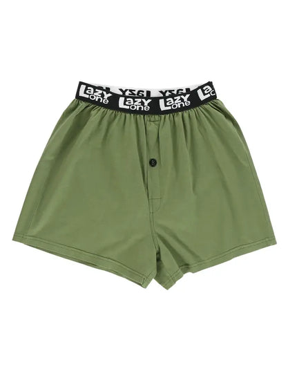 Sascrotch Green Boxer