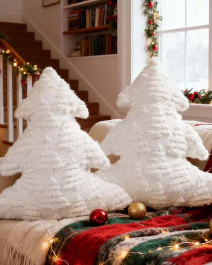 Holiday Christmas Tree Pillow