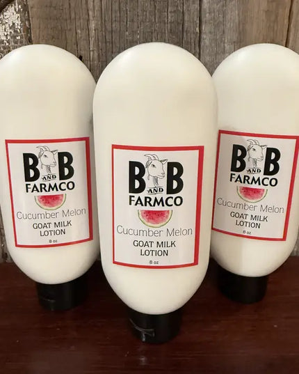 Cucumber Melon Goat Milk Lotion - 8 oz