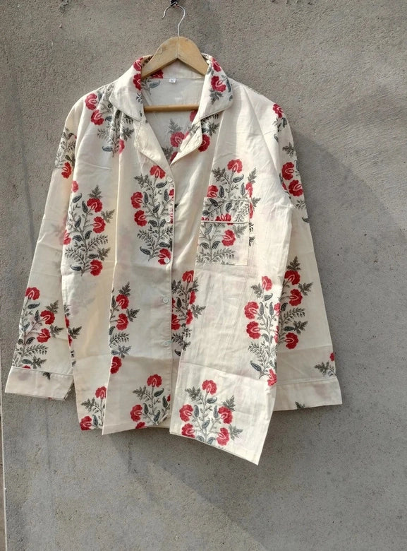 Adut Pajamas Block Printed