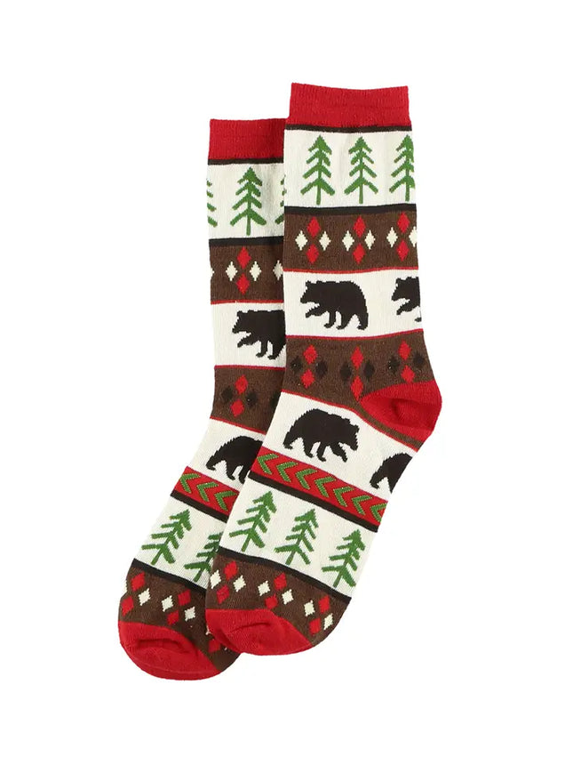 Bear Essential Crew Sock One Size