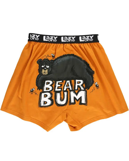 Bear Bum Orange Boxer