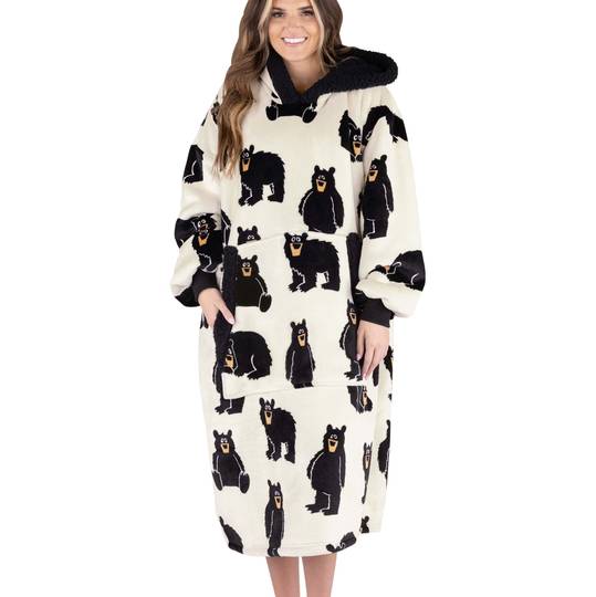 Family Bear Blanket Hoodie