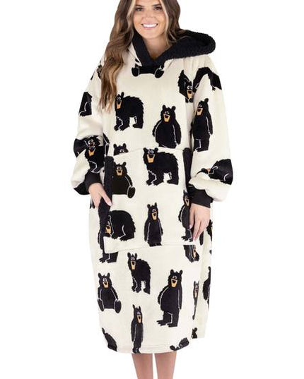 Family Bear Blanket Hoodie