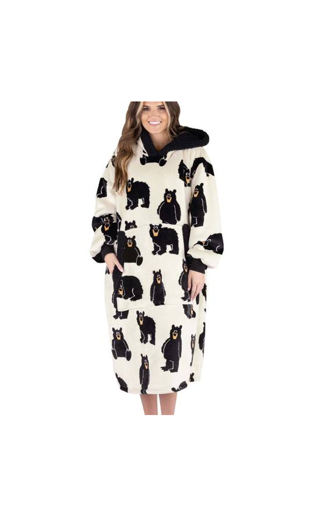 Family Bear Blanket Hoodie
