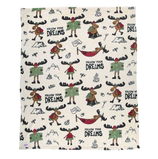 Follow Your Dreams Travel Blanket