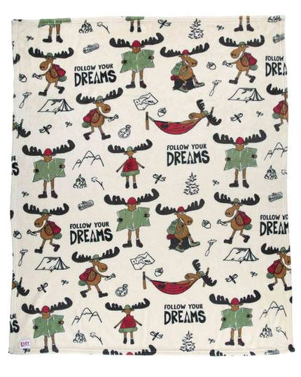 Follow Your Dreams Travel Blanket