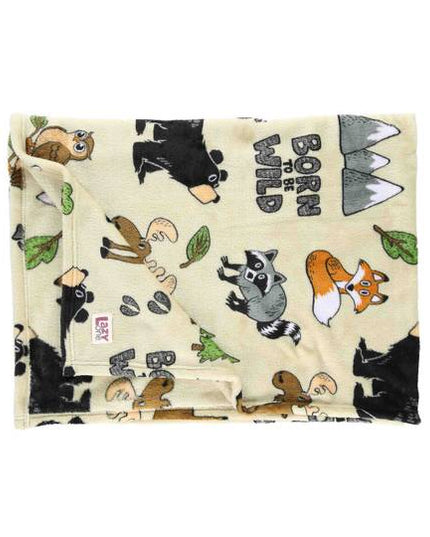 Born Wild Travel Blanket