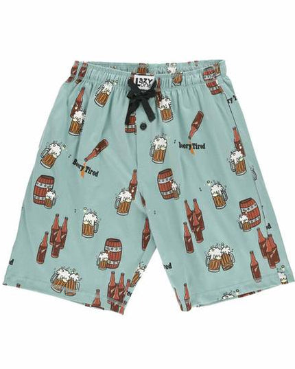 Beery Tired Men's PJ Shorts