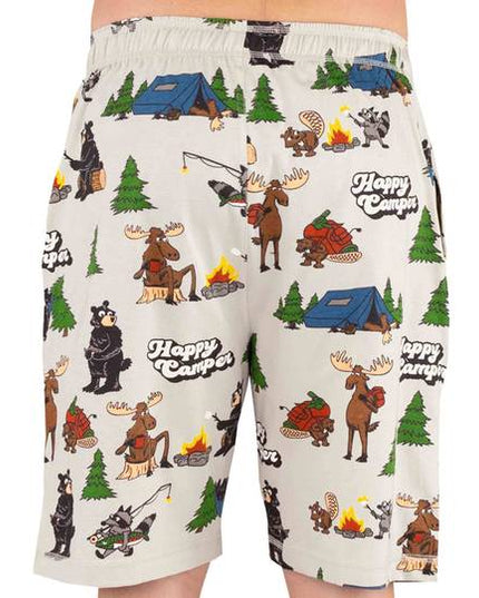 Happy Camper Grey Men's PJ Short
