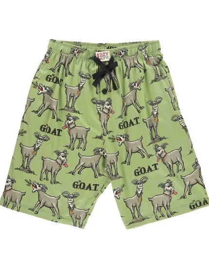 The G.O.A.T. Green Men's PJ Shorts