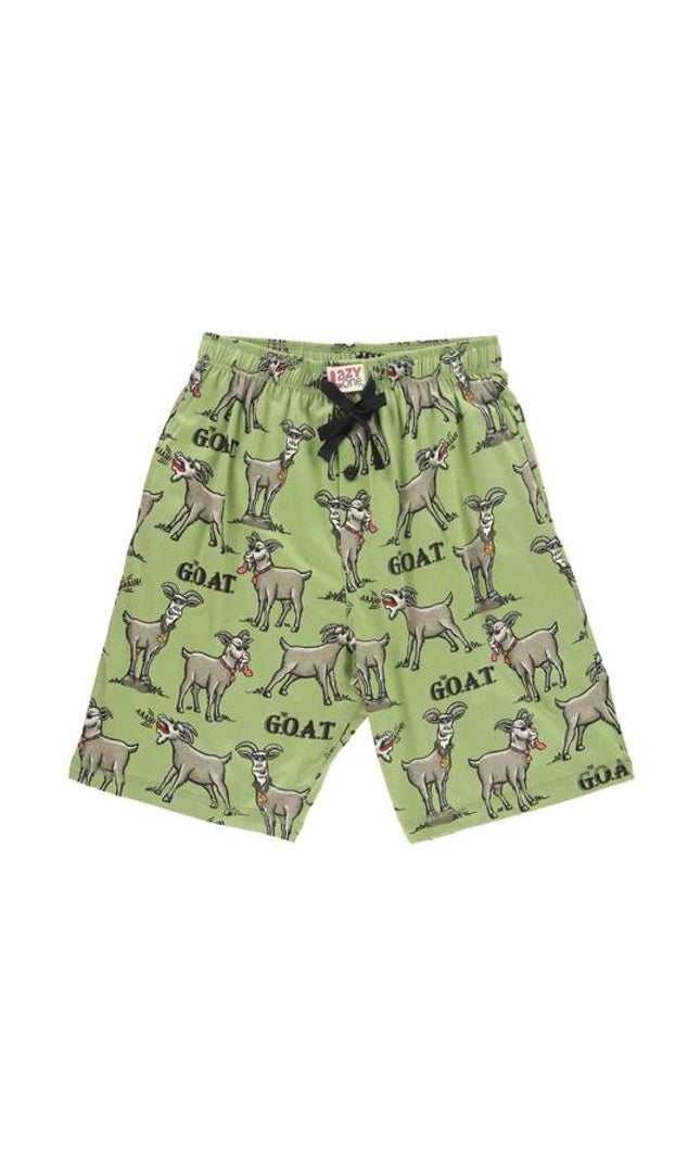 The G.O.A.T. Green Men's PJ Shorts