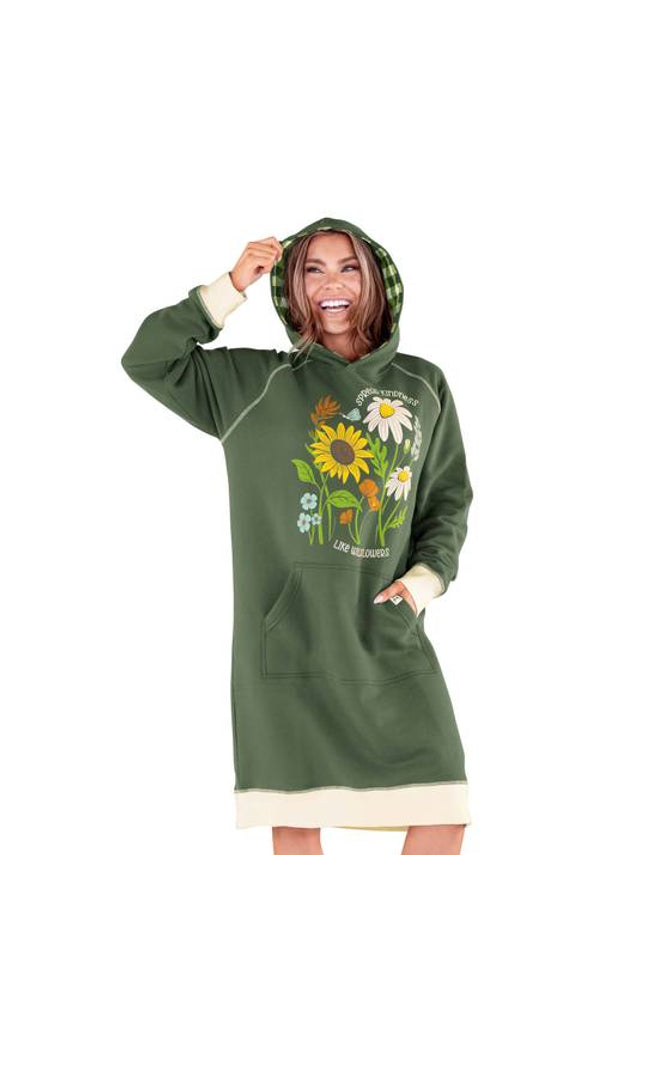 Wild Flowers Sleep Hoodie