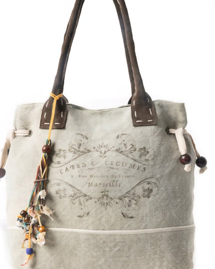 Old Soul Tote Bag in Willow Ash