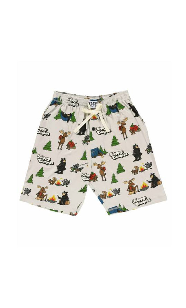 Happy Camper Grey Men's PJ Short