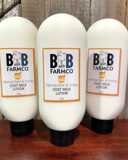 Oatmeal, Milk & Honey Goat Milk Lotion - 8 oz