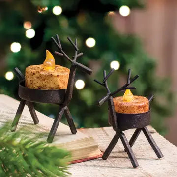 Reindeer Tealight Holder - Large