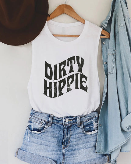Dirty Hippie White T