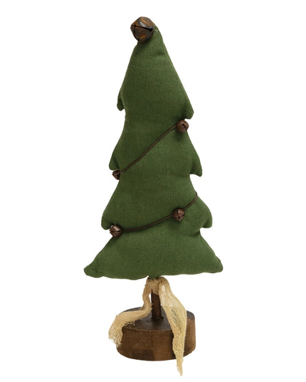 Fabric Christmas Tree with Bells