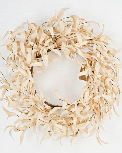 24in Buttercup Herb Leaves Wreath