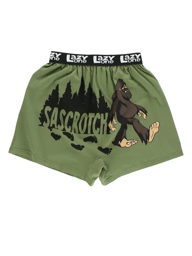 Sascrotch Green Boxer