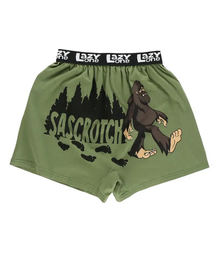 Sascrotch Green Boxer