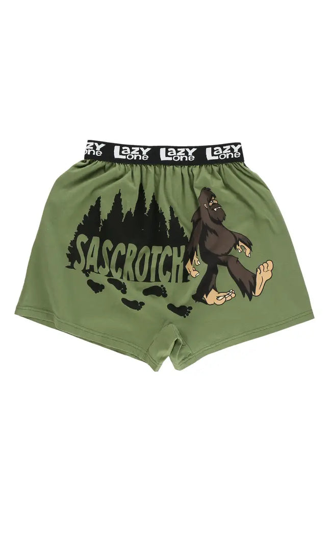 Sascrotch Green Boxer