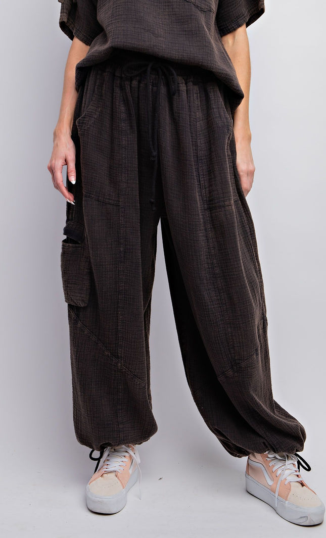 Cotton Gauze Pants