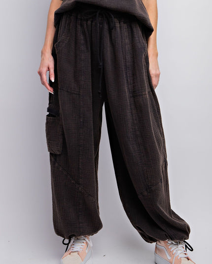 Cotton Gauze Pants
