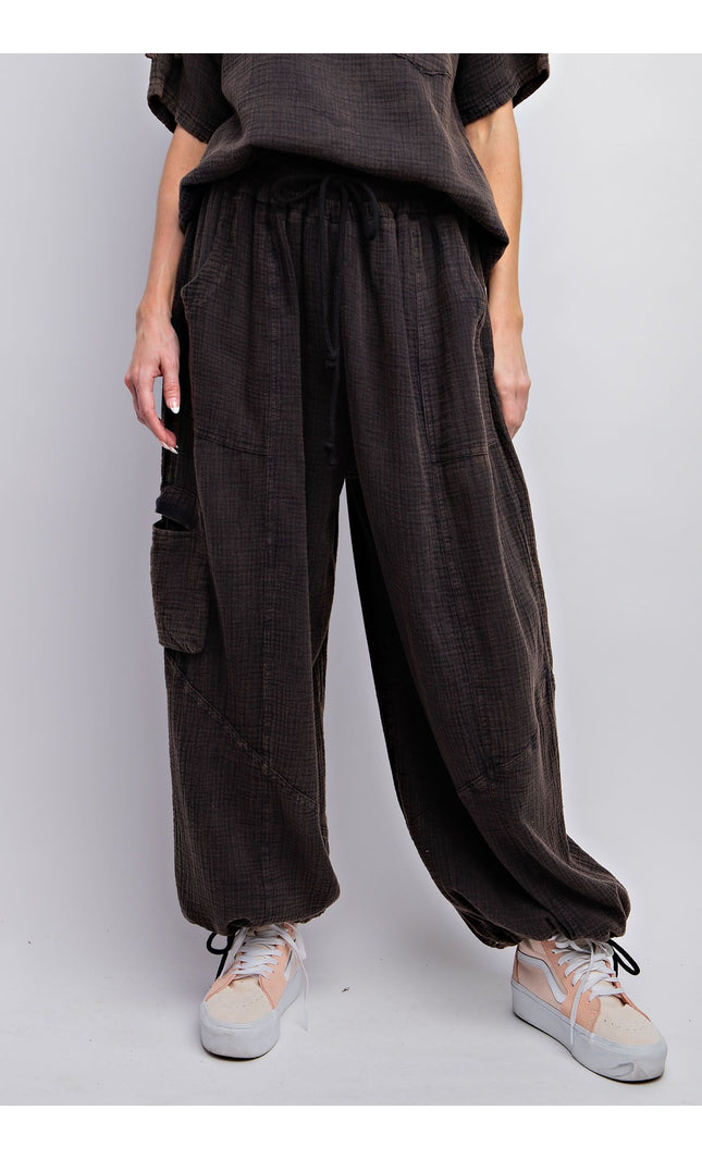 Cotton Gauze Pants