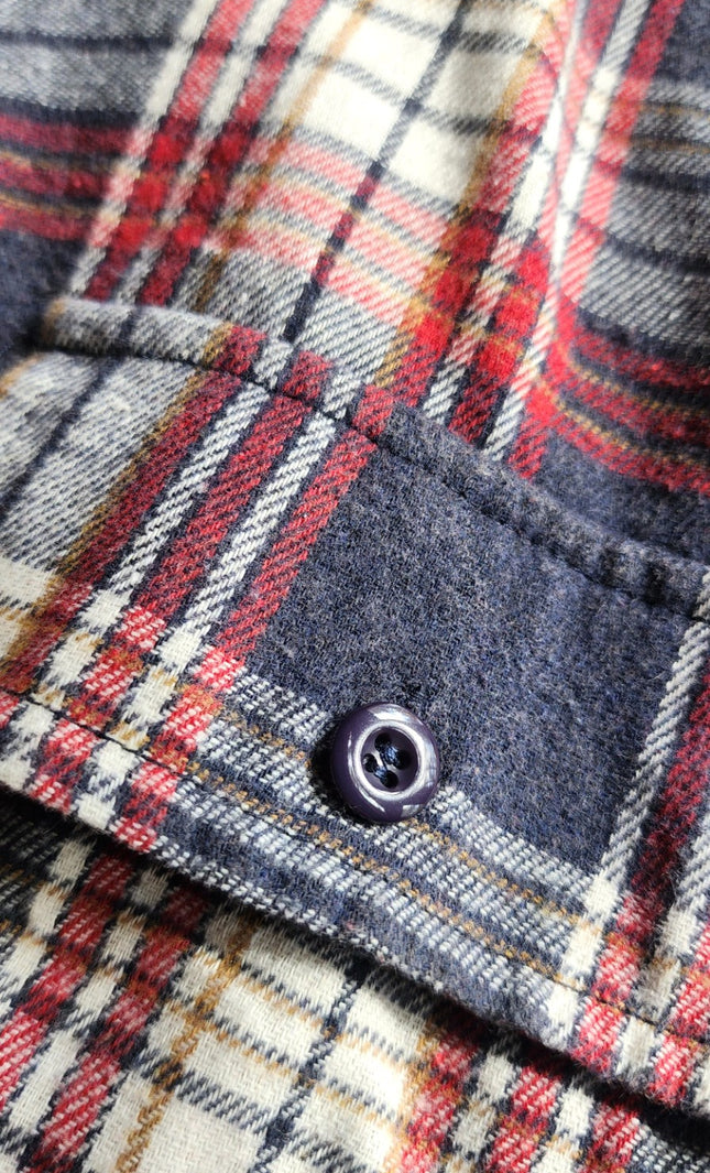 Washed Button Down Soft Flannel