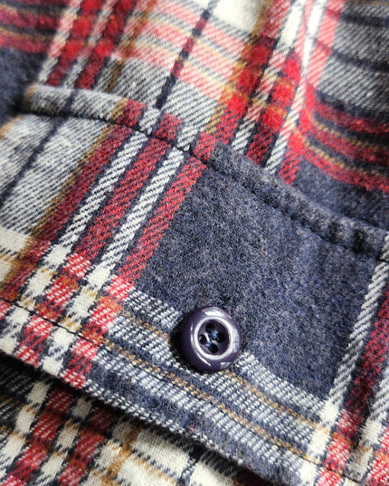 Washed Button Down Soft Flannel