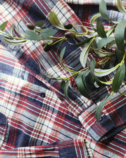 Washed Button Down Soft Flannel