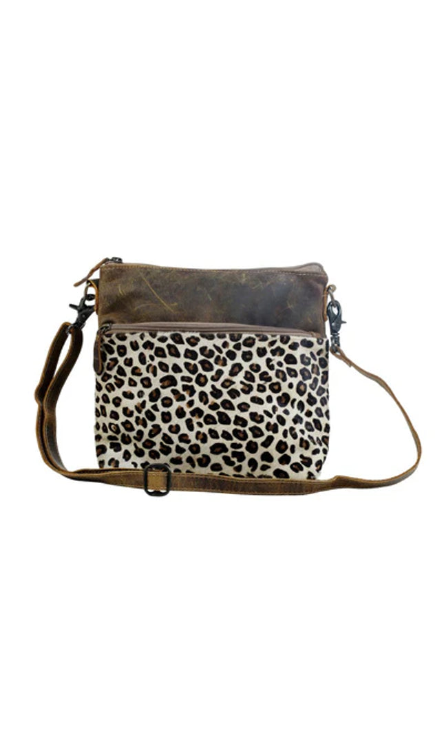 Feline Leather & Hairon Bag